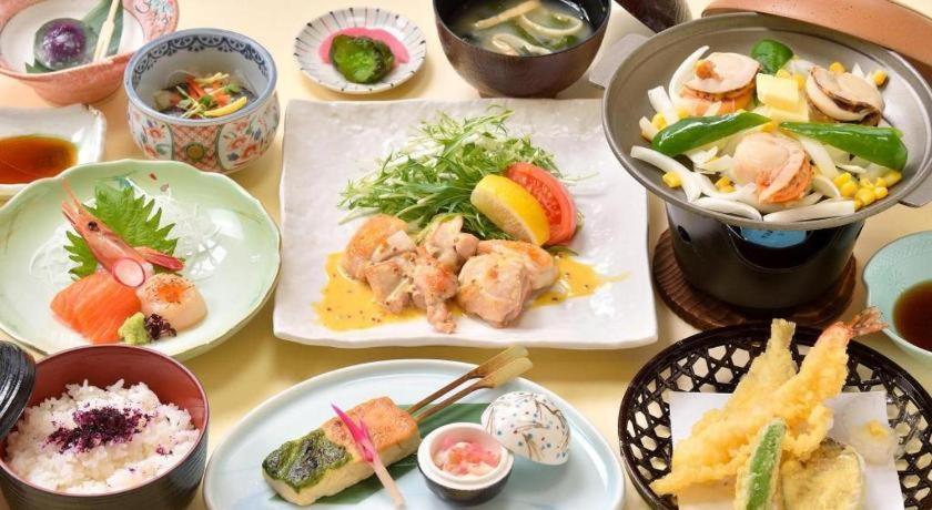 Hokkaido Futomi Meisen Manyo No Yu Ishikari Bagian luar foto